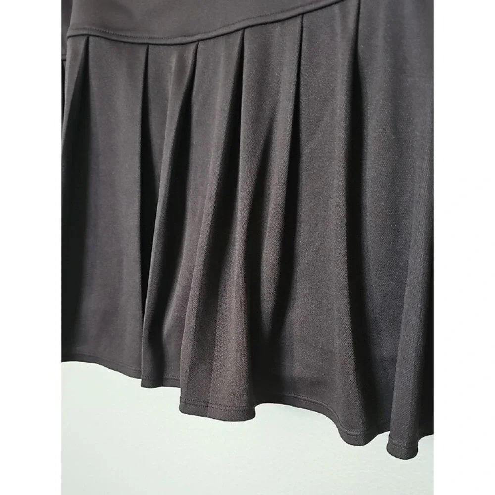 Love & Sports Pleated Tennis Skort Athleisure Activewear XXXL 22 Black